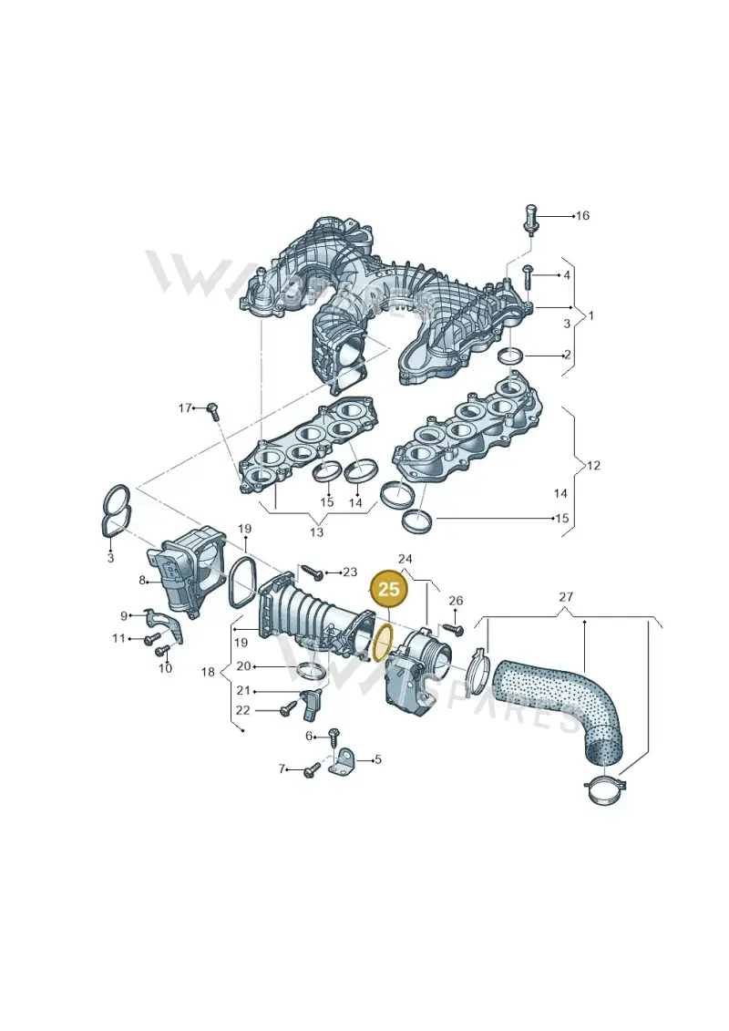 059145865C — Volkswagen Amarok twin cab (2022-) diagram 894129500, position 25