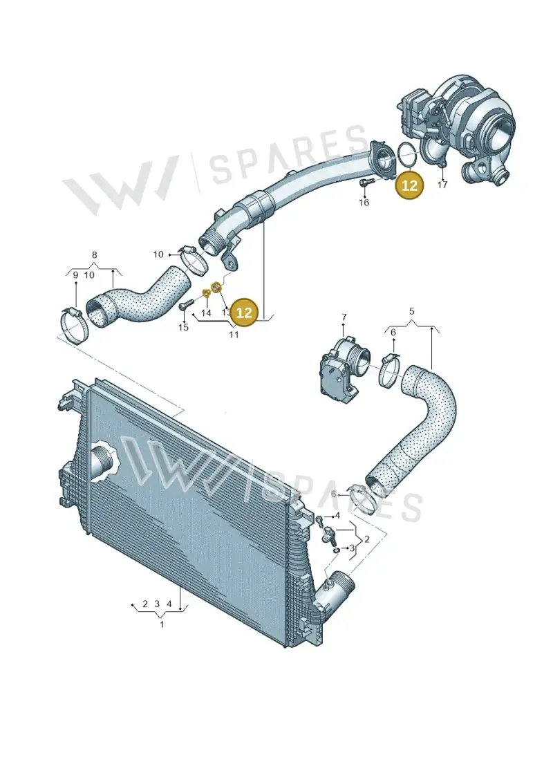 059145865M — Volkswagen Amarok twin cab (2022-) diagram 894145020, position 12