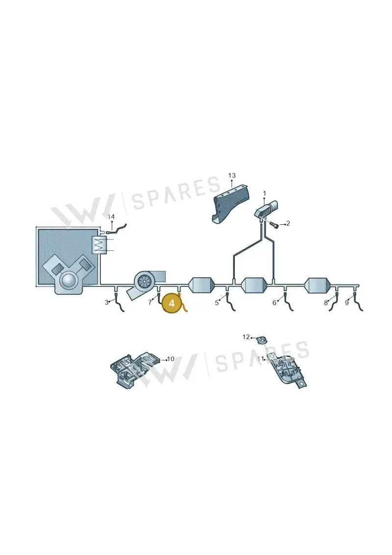 059906088DA — Volkswagen Amarok twin cab (2022-) diagram 780906150, position 4
