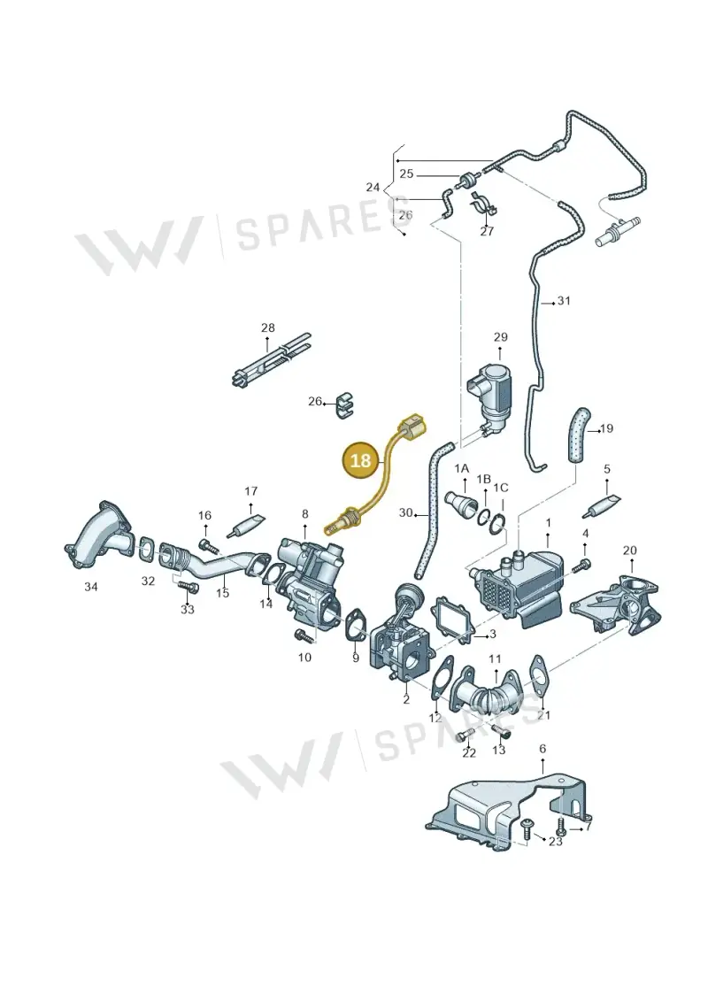 059906088K — Volkswagen Phaeton 4motion (2010-2016) diagram 631131550, position 18