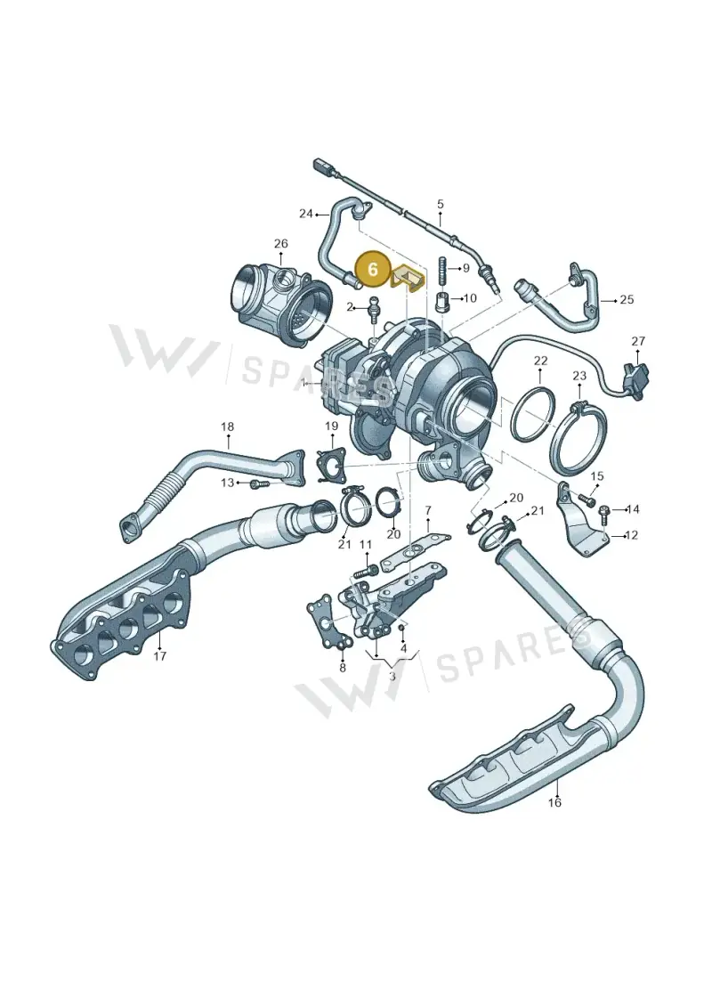 059906227 — Volkswagen Amarok twin cab (2022-) diagram 788145350, position 6