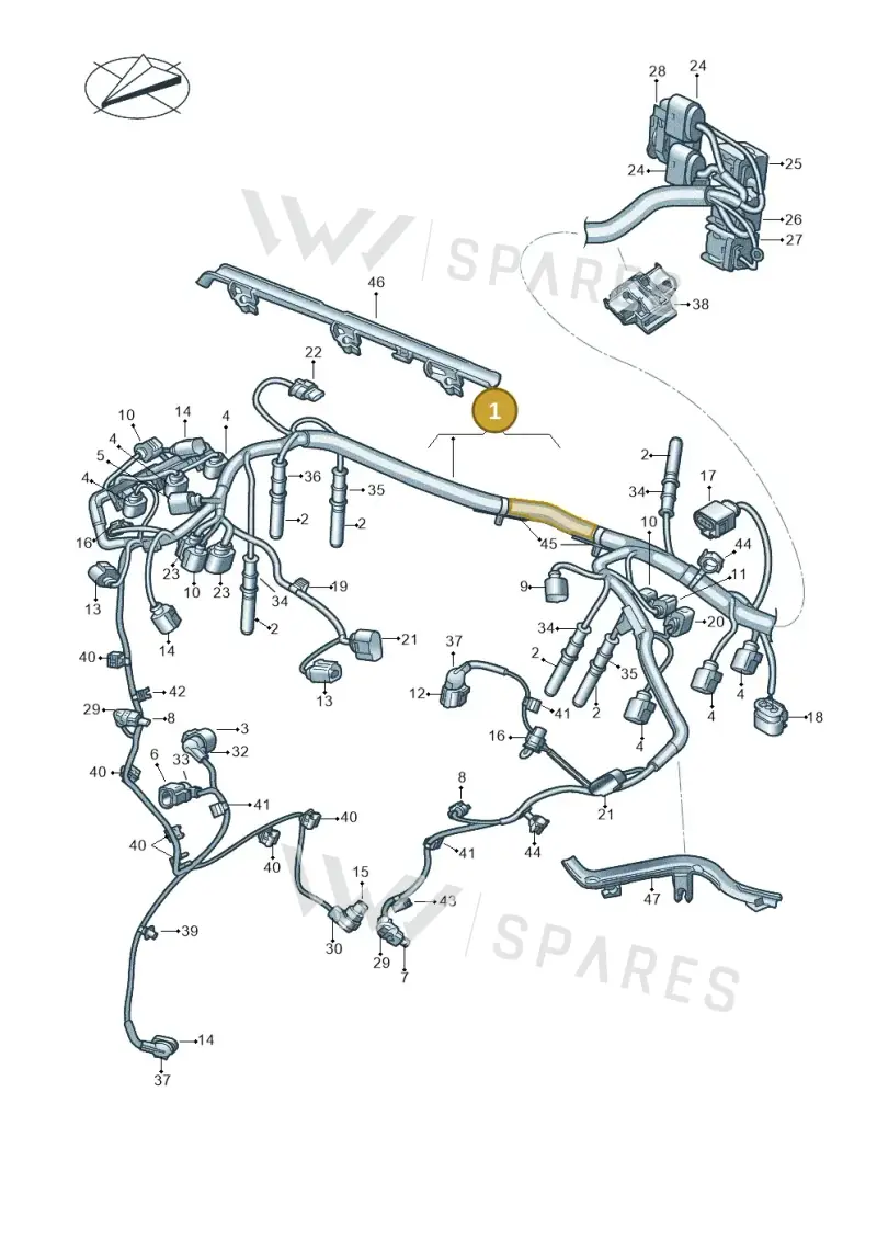 059971604C — Volkswagen Amarok twin cab (2022-) diagram 894971140, position 1
