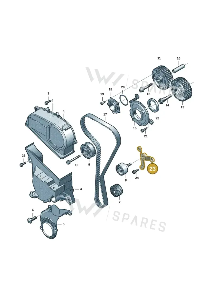 05E109187 — Volkswagen Multivan (2021-) diagram 2ka109010, position 23