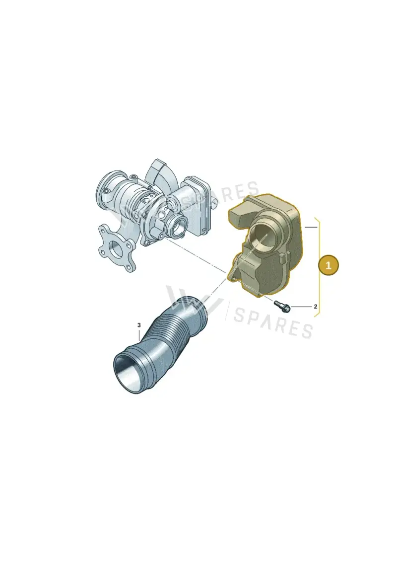 05E129654AF — Volkswagen Golf 2.0 BlueMotion (2019-2024) diagram 7t0129055, position 1