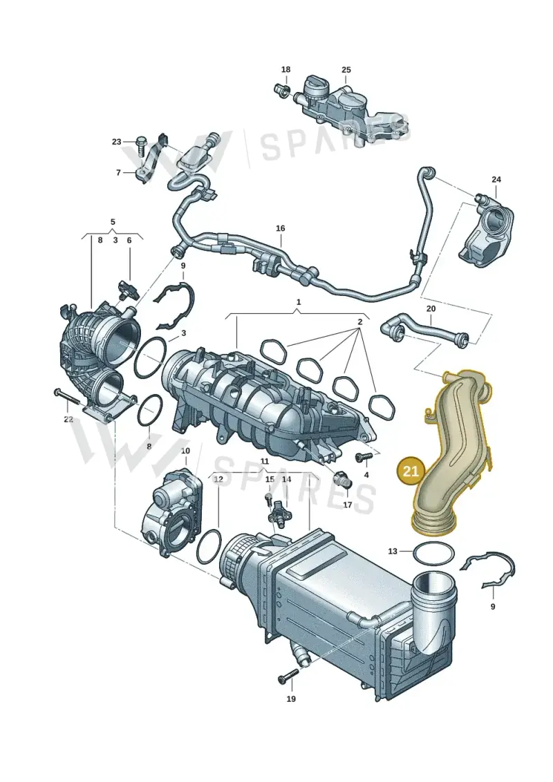 05E145673G — Volkswagen Multivan (2021-) diagram 7t0133060, position 21