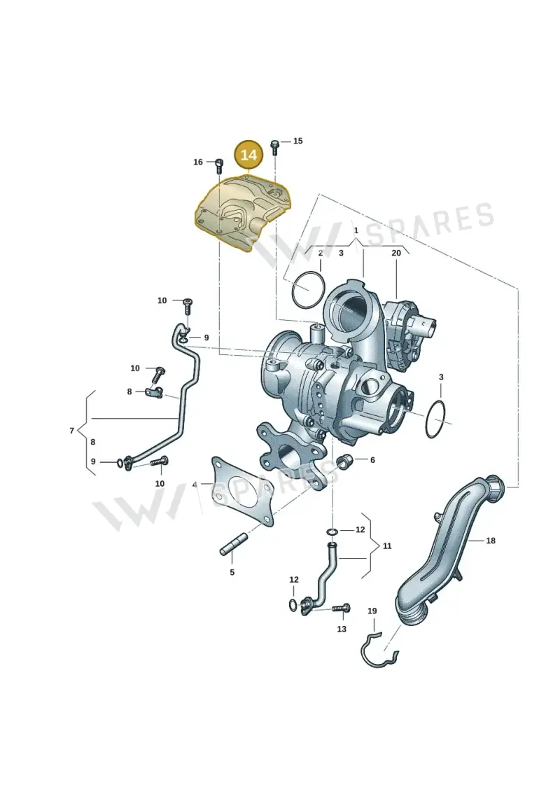 05E253041F — Volkswagen Multivan (2021-) diagram 7t0145310, position 14