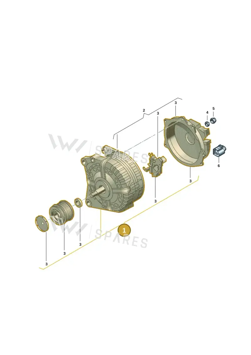 05E903026M — Volkswagen Multivan (2021-2025) diagram 7t0903150, position 1