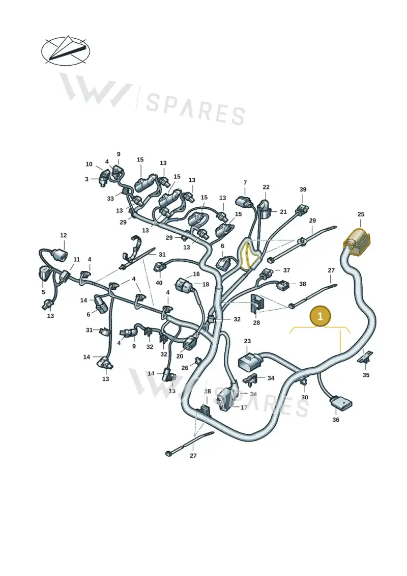 05E971627A — Volkswagen Multivan (2021-) diagram 7t0971200, position 1