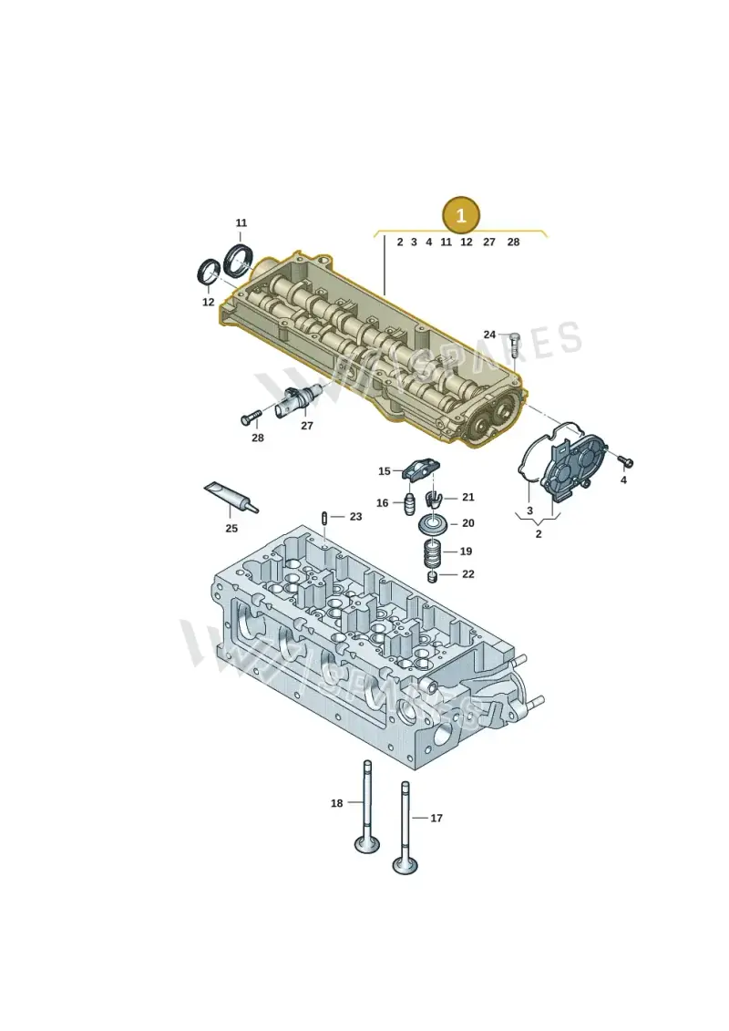 05L103044AP — Skoda Kodiaq (2024-2024) diagram 884109045, position 1