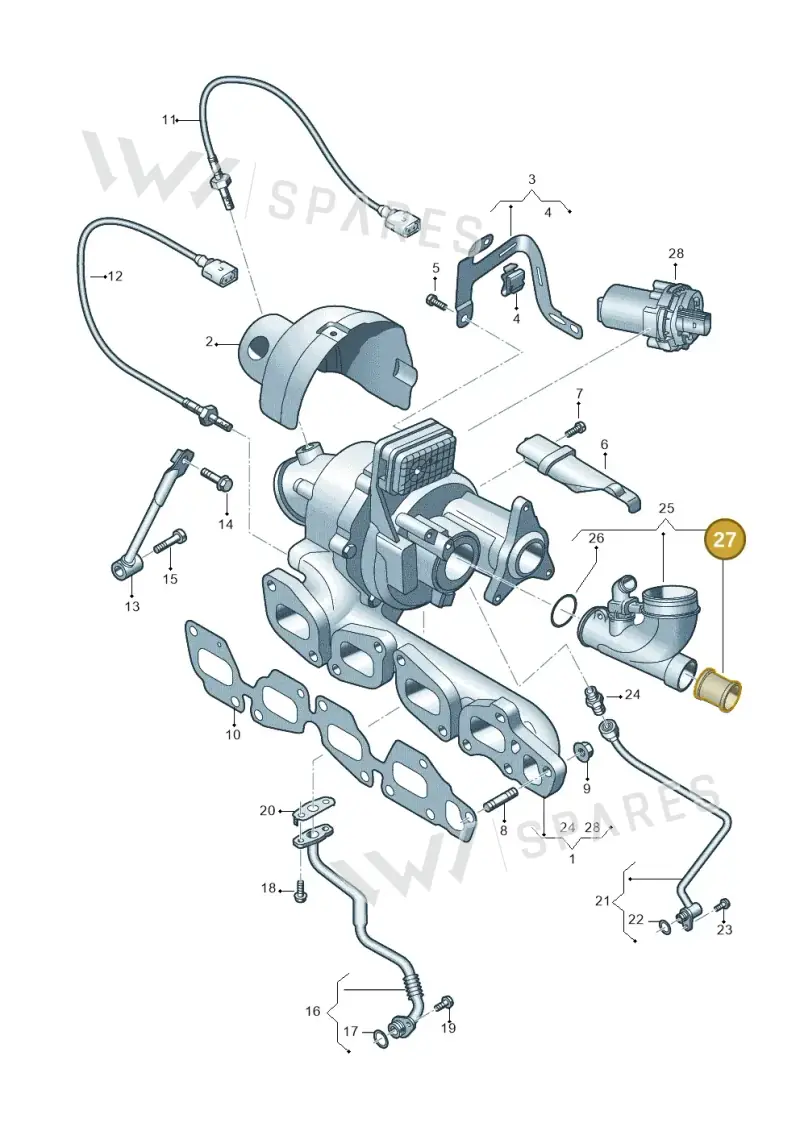 05L129636C — Audi A5 Limousine (2024-2025) diagram 8wk145375, position 27