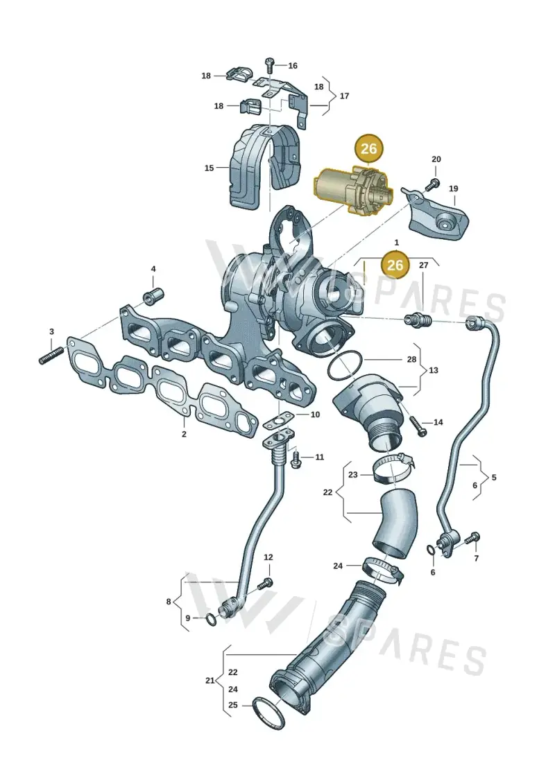05L198716D — Volkswagen Passat estate (2023-) diagram 5h0145500, position 26