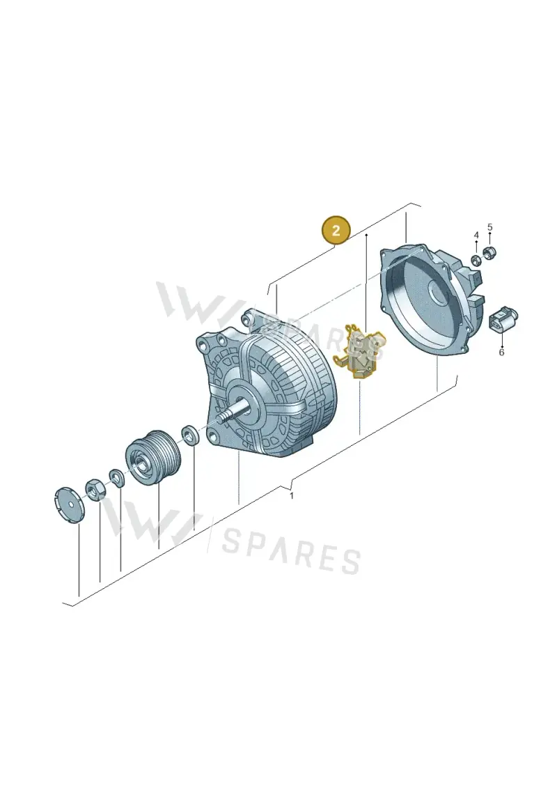 05L903026CX — Skoda Superb Combi (2015-2024) diagram 746903000, position 2