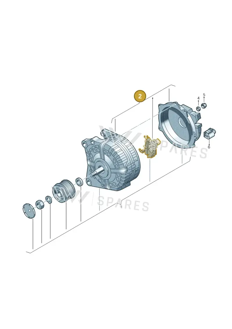 05L903026CX — SEAT Tarraco (2018-2024) diagram 746903000, position 2