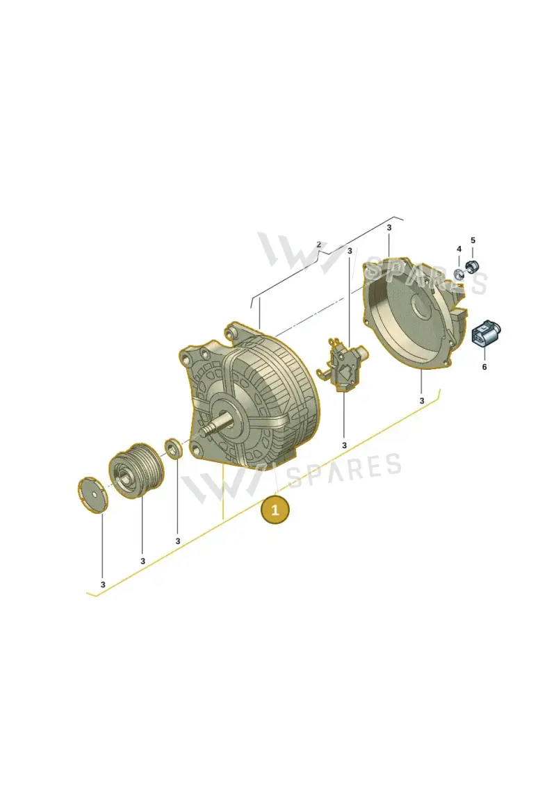 05L903028E — Volkswagen Multivan (2021-2025) diagram 7t0903150, position 1+2