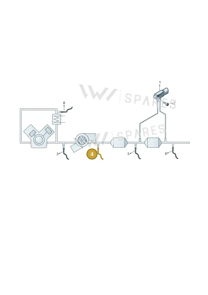 05L906088CA — Volkswagen Multivan (2021-) diagram 746906150, position 4