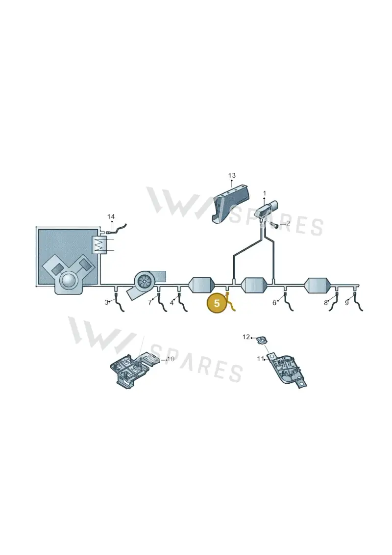 05L906088F — Volkswagen Caddy Maxi Kombi (2020-2024) diagram 780906150, position 5
