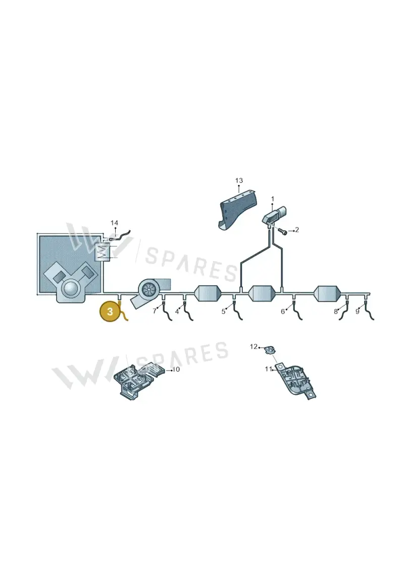 05L906088Q — Volkswagen Caddy Maxi Kombi (2020-2024) diagram 780906150, position 3