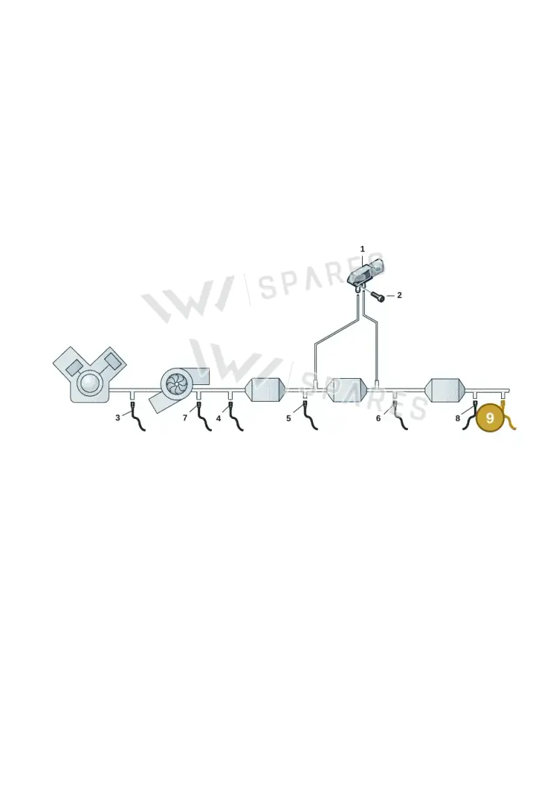 05L906261J — Skoda Superb Combi (2023-2024) diagram 3j0906150, position 9