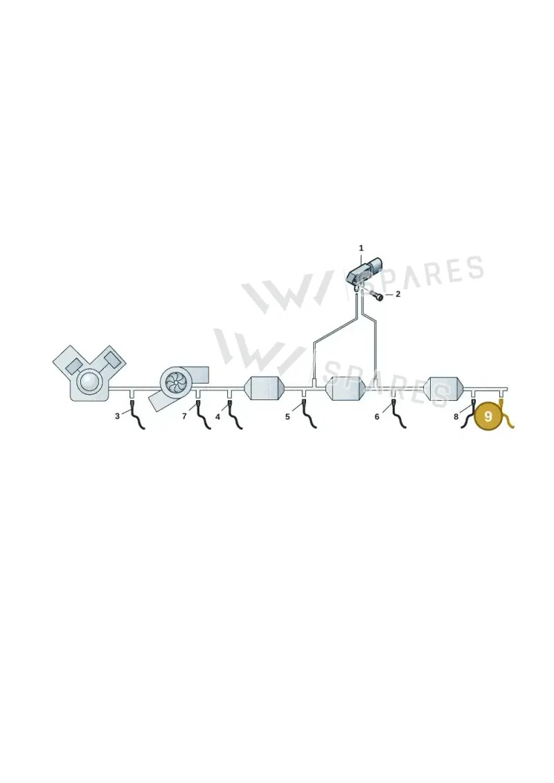 05L906261J — Volkswagen Passat Estate (2023-2025) diagram 3j0906150, position 9
