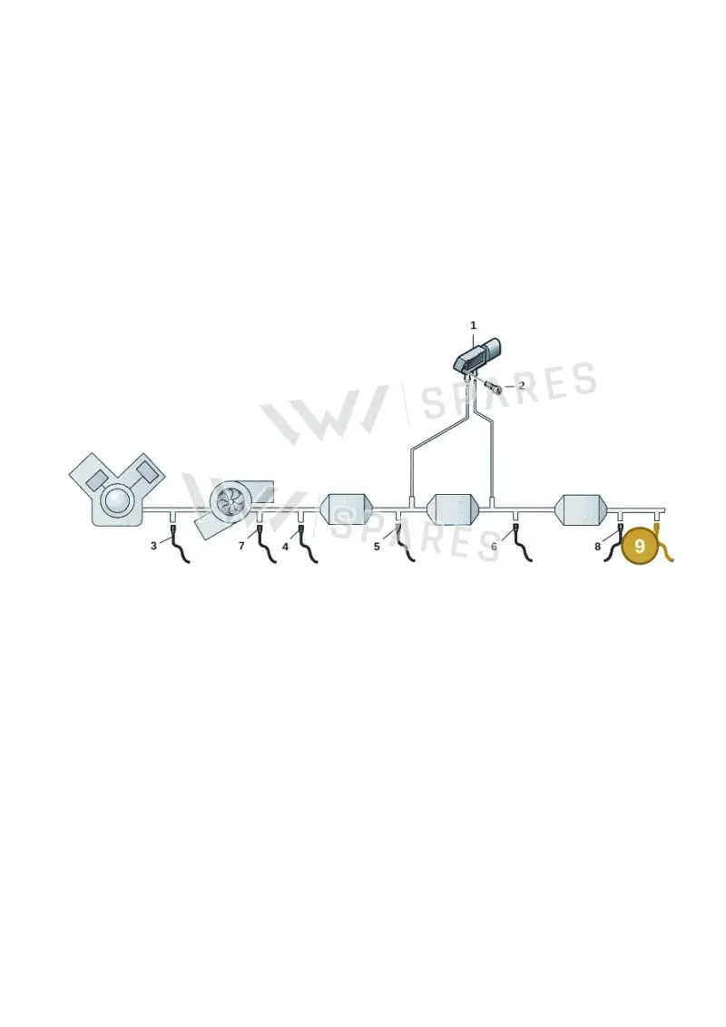 05L906261M — Volkswagen Passat Estate (2023-2025) diagram 3j0906150, position 9