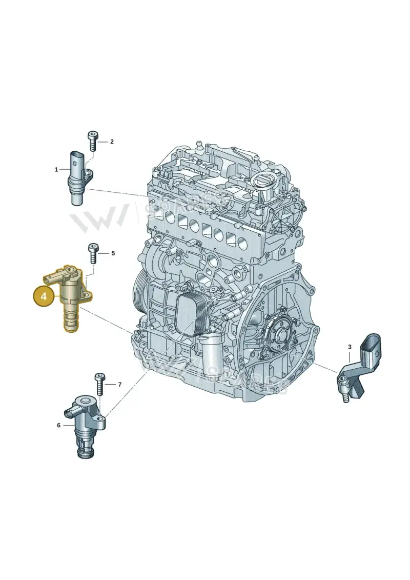 05L906455M — Volkswagen Passat estate (2023-) diagram 907601009, position 4