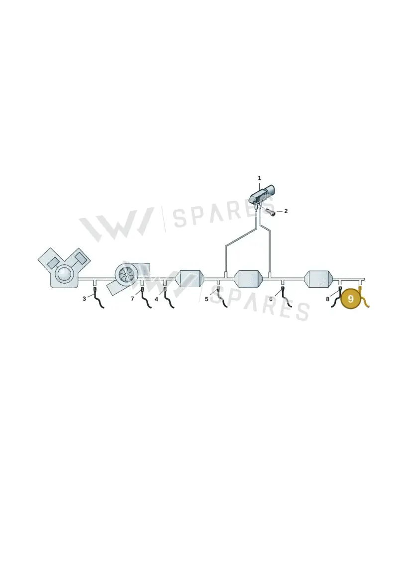 05L907807CS — Skoda Superb Combi (2023-2024) diagram 3j0906150, position 9