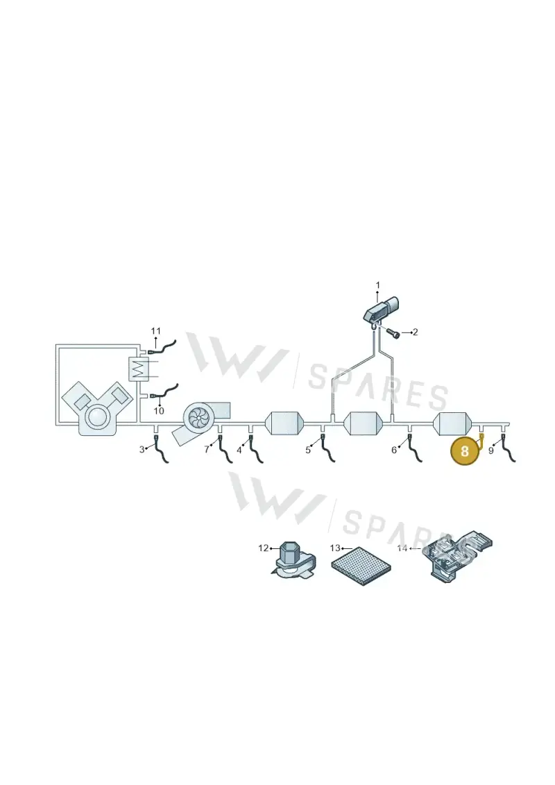 05N907807B — Volkswagen Arteon (2017-2025) diagram 828906015, position 8