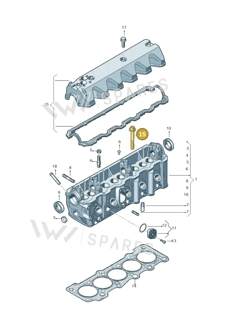 068103384A — Volkswagen Crafter 35 panel (2011-2016) diagram 483103610, position 15