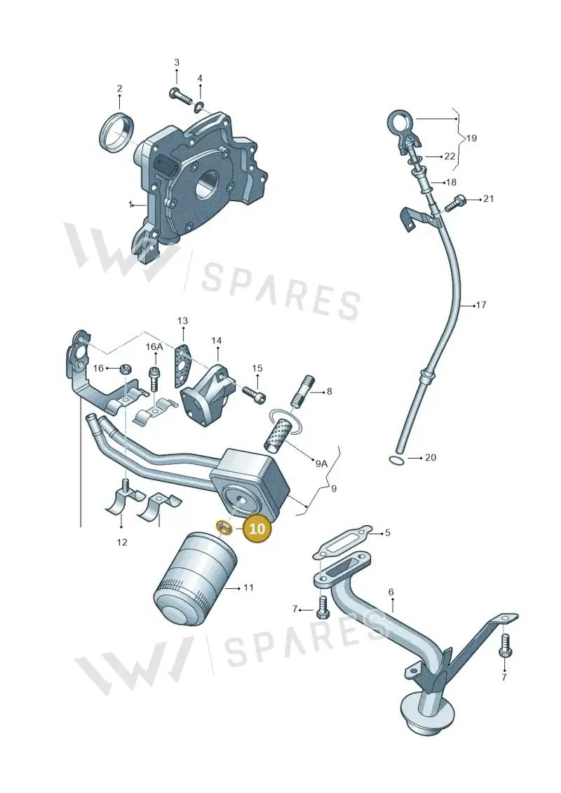 068115723 — Volkswagen LUPO/3L TDI (2003-2005) diagram 194115070, position 10
