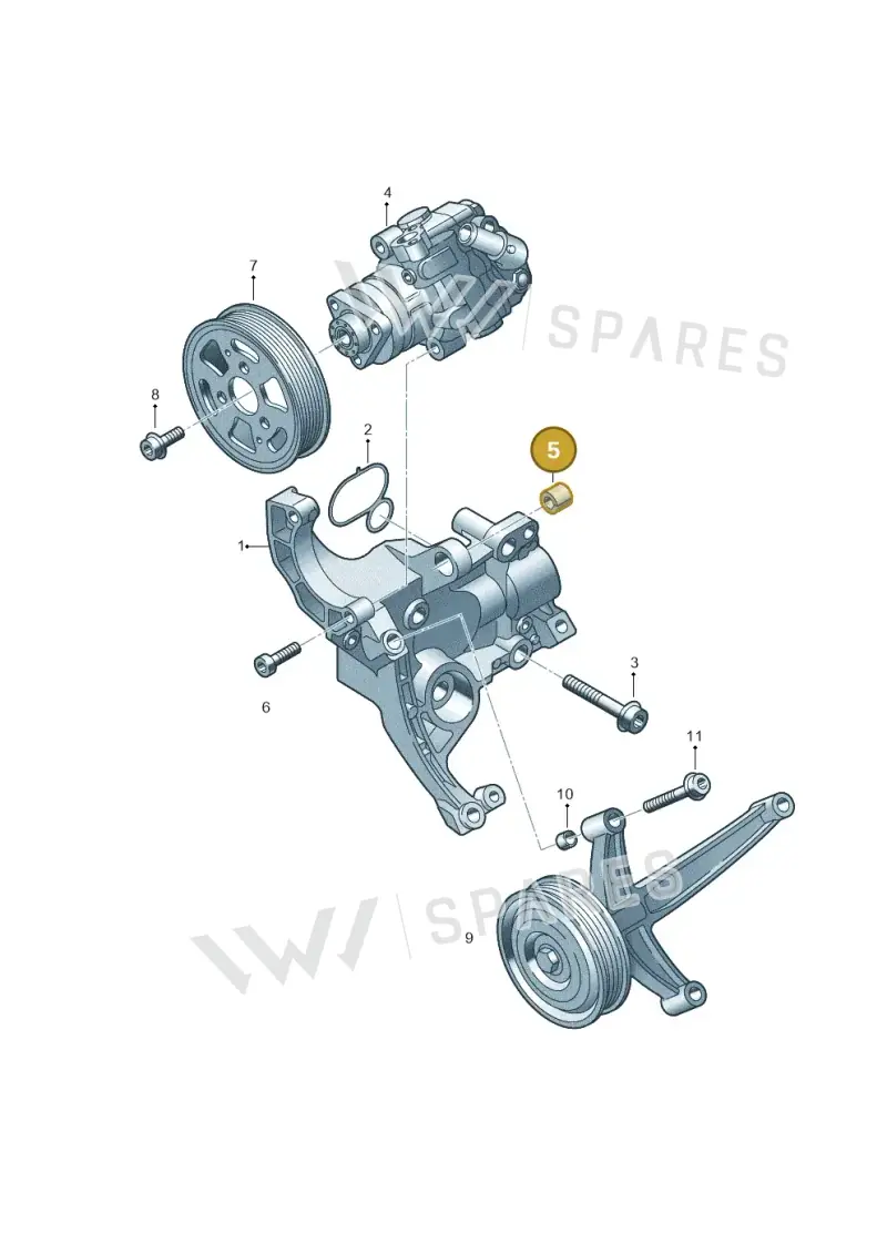 068903147H — Volkswagen Amarok twin cab (2022-) diagram 894145030, position 5