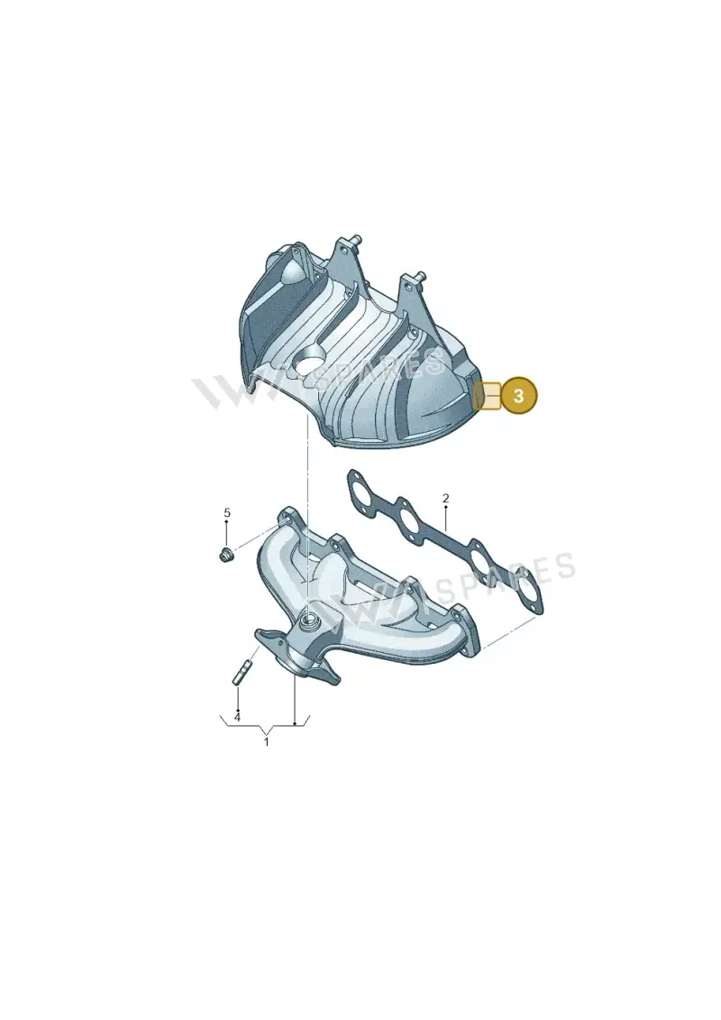 06A133228P — Volkswagen Jetta 2.0 (2015-2015) diagram 789253170, position 3