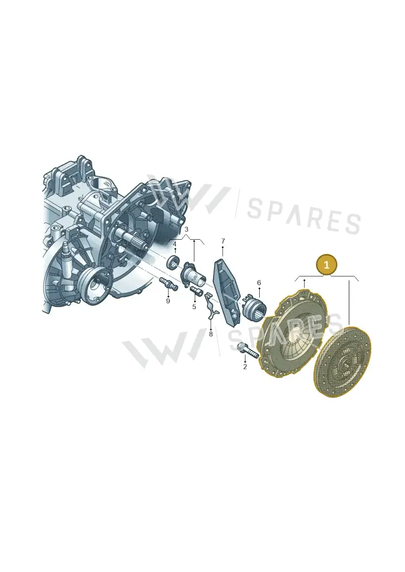 06A141015AH — Volkswagen Jetta (2014-2017) diagram 409141600, position 1