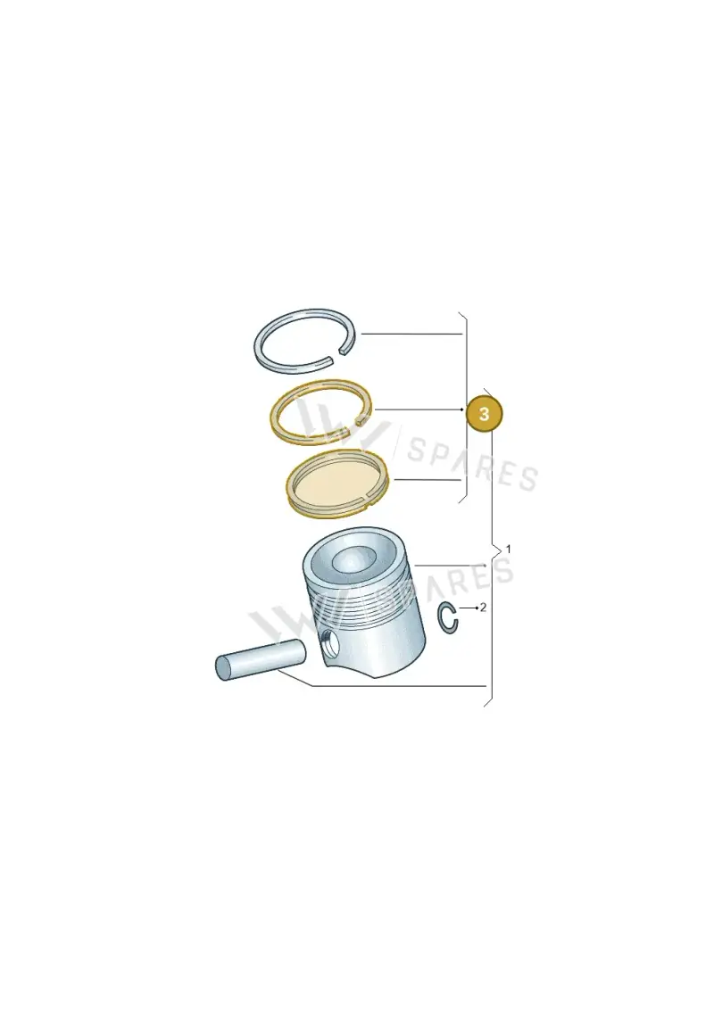 06A198151E — Volkswagen Golf Plus (2011-2014) diagram 694107100, position 3
