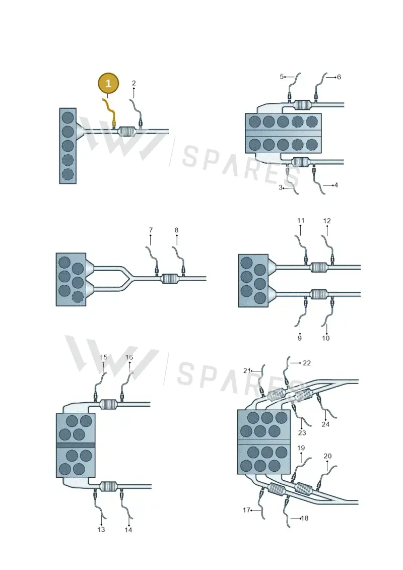 06A906265F — Volkswagen LUPO/3L TDI (2003-2005) diagram 274906100, position 1