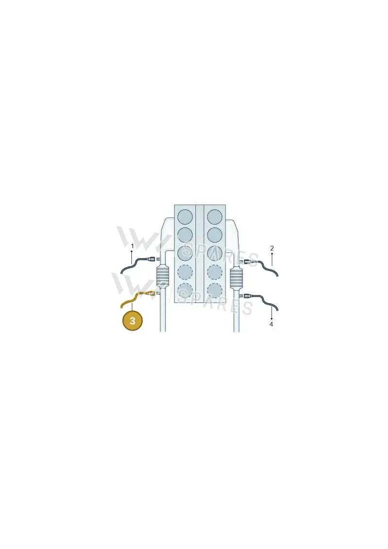 06E906262J — Volkswagen Touareg BlueMotion (2014-2018) diagram 787906100, position 3