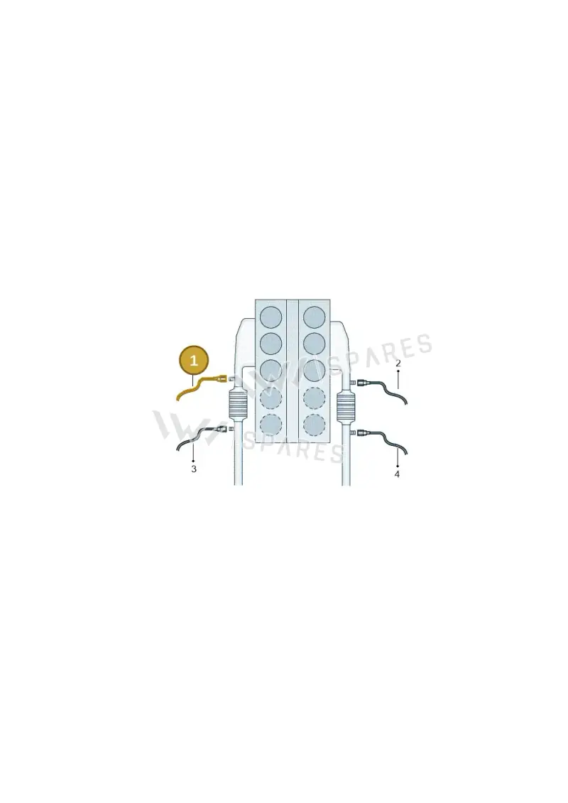06E906262N — Volkswagen Touareg BlueMotion (2014-2018) diagram 787906100, position 1
