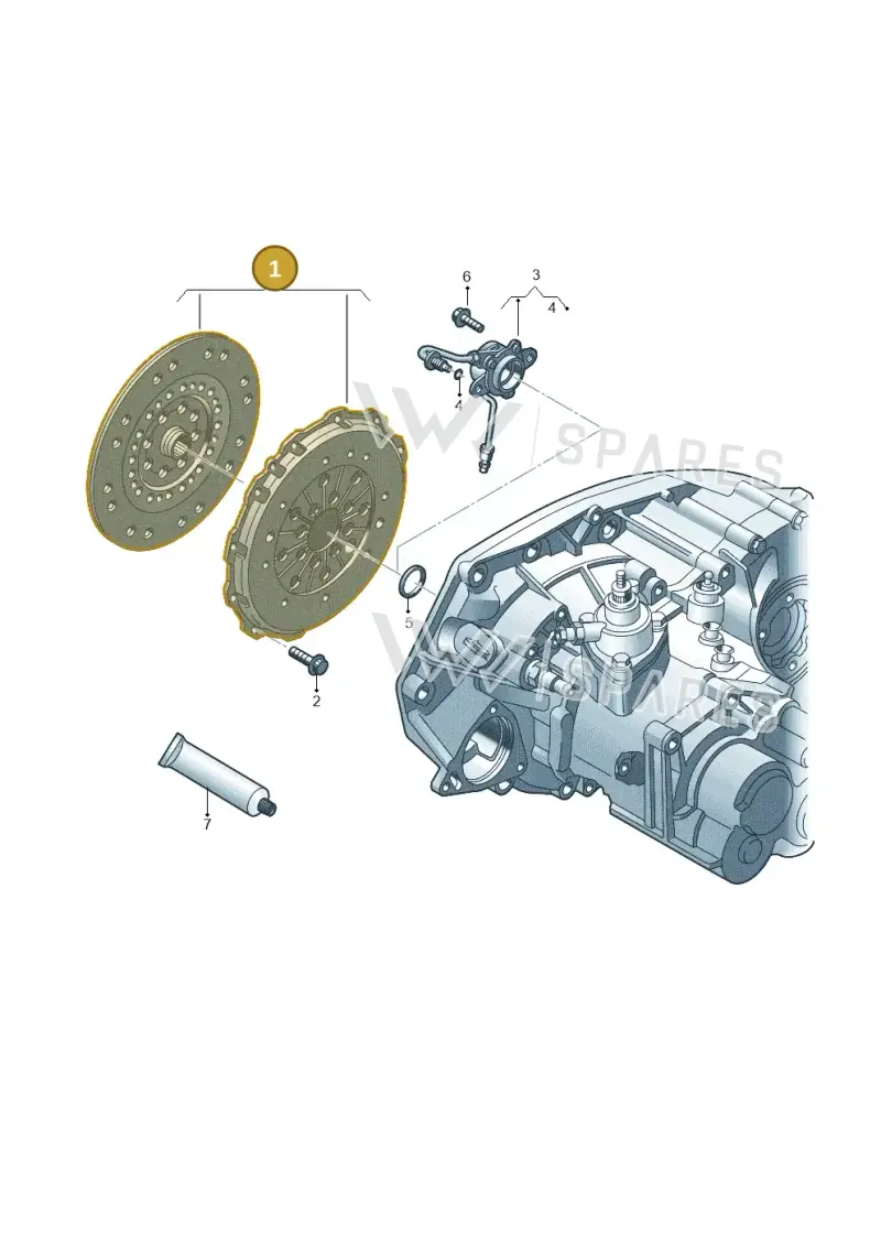 06F141015C — Volkswagen Scirocco 2.0 (2014-2017) diagram 409141700, position 1