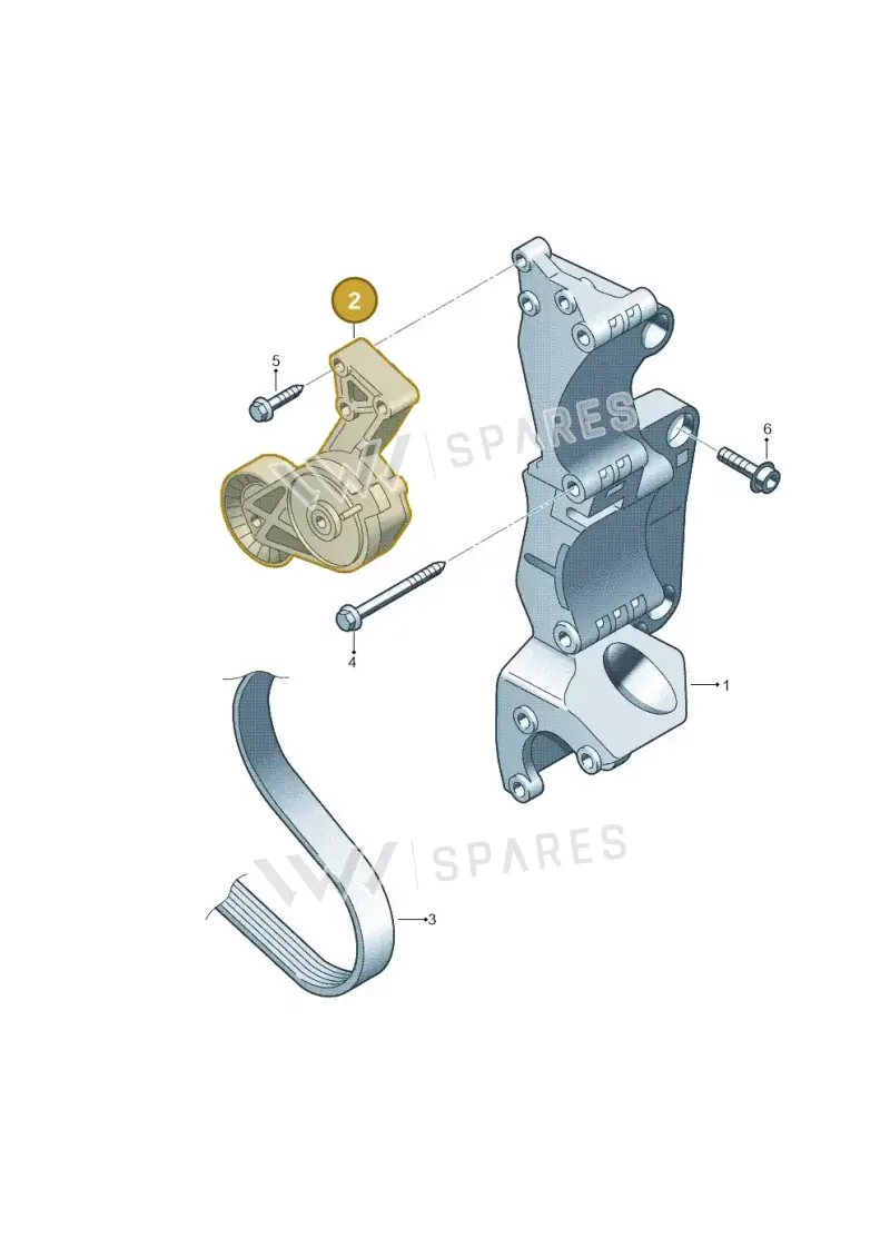06F903315 — Volkswagen Jetta 2.0 (2015-2015) diagram 194903200, position 2