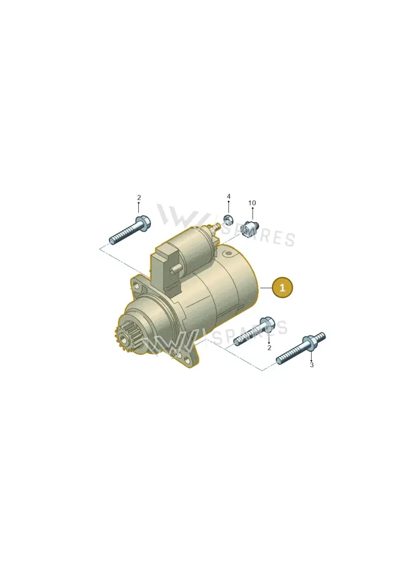 06L911024 — Volkswagen Touareg (2017-2023) diagram 5h0911000, position 1