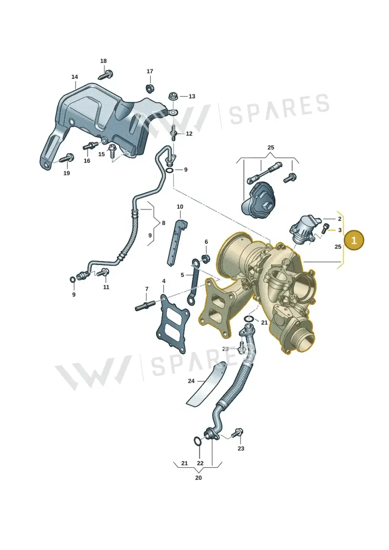 06Q145701C — SEAT CUPRA Formentor (2020-) diagram 884145251, position 1