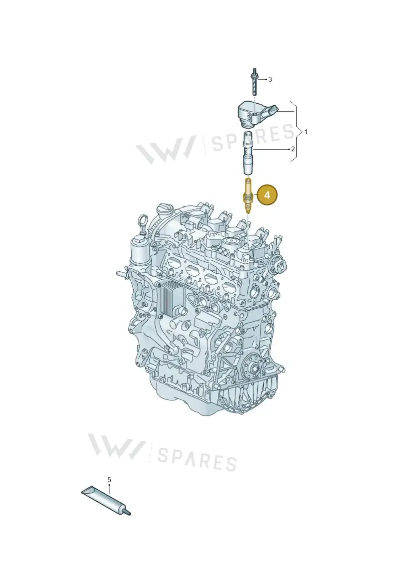 06Q905601A — Volkswagen Passat estate (2023-) diagram 905601002, position 4