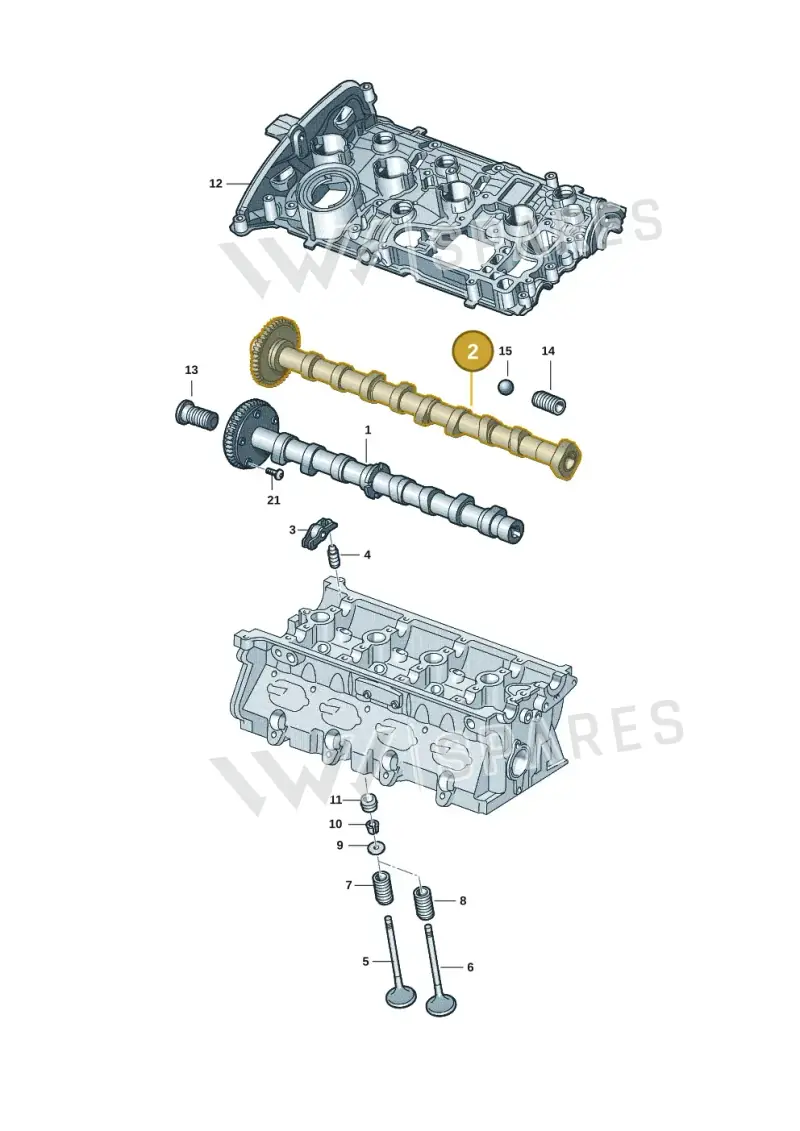 06R109022L — Audi A5 Limousine (2024-2025) diagram 849109090, position 2