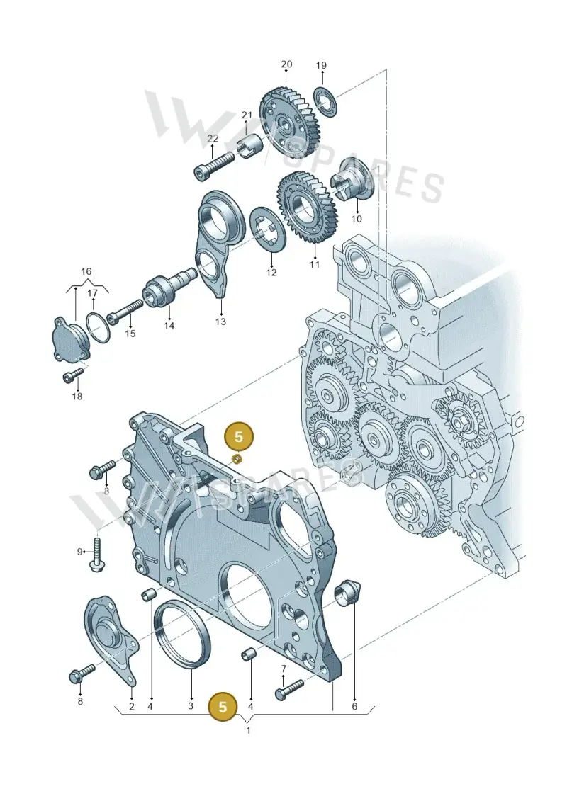 070109293B — Volkswagen Touareg                08> (2007-) diagram 410109900, position 5