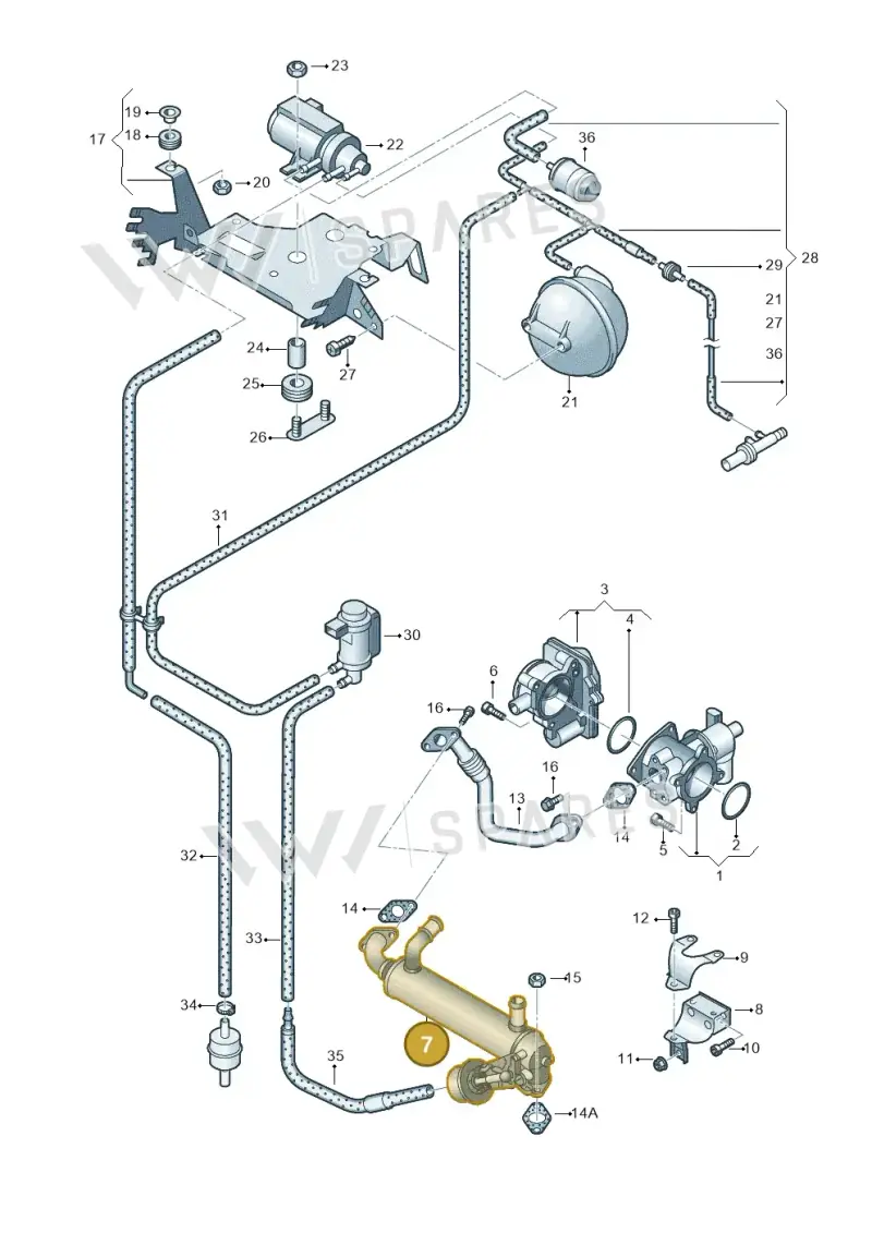 070131512F — Volkswagen TRANSPORTER/4MOTION    07 (2006-2007) diagram 479131900, position 7