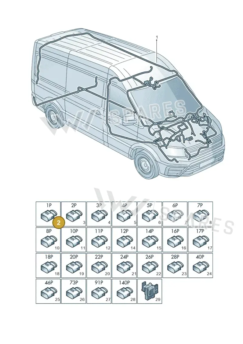 071973751 — Volkswagen MAN TGE 55 (2016-2021) diagram 806971083, position 2