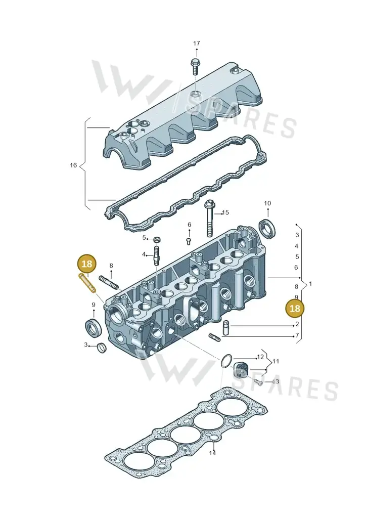 074103499B — Volkswagen Crafter 35 panel (2011-2016) diagram 483103610, position 18