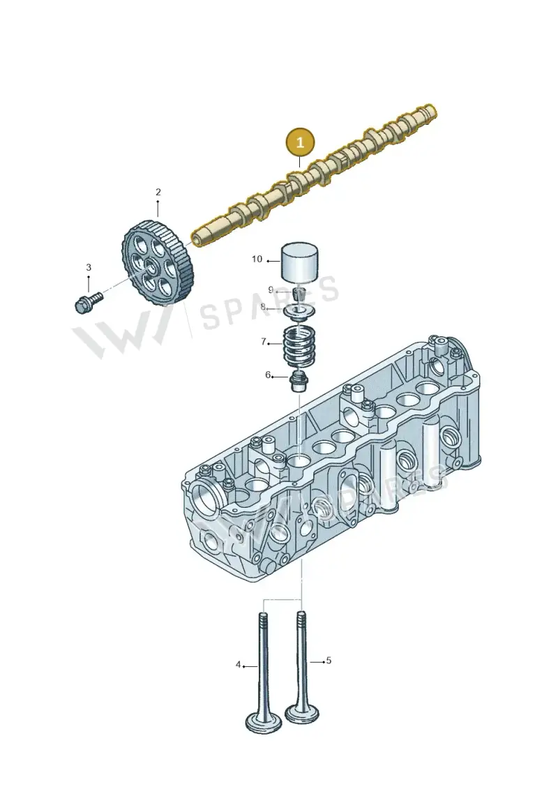 074109101J — Volkswagen Crafter 35 panel (2011-2016) diagram 483109300, position 1