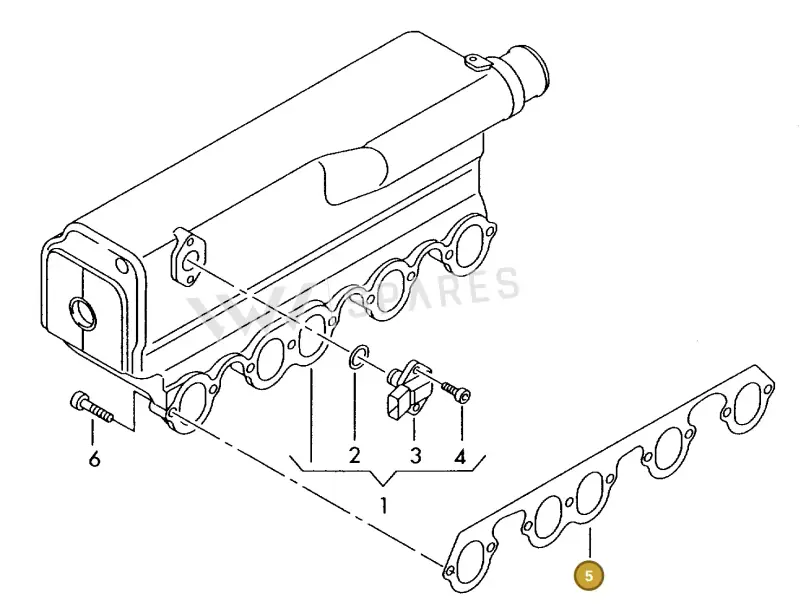 074129717 — Volkswagen MARINE-MOTOR           02> (2002-) diagram 277133500, position 5