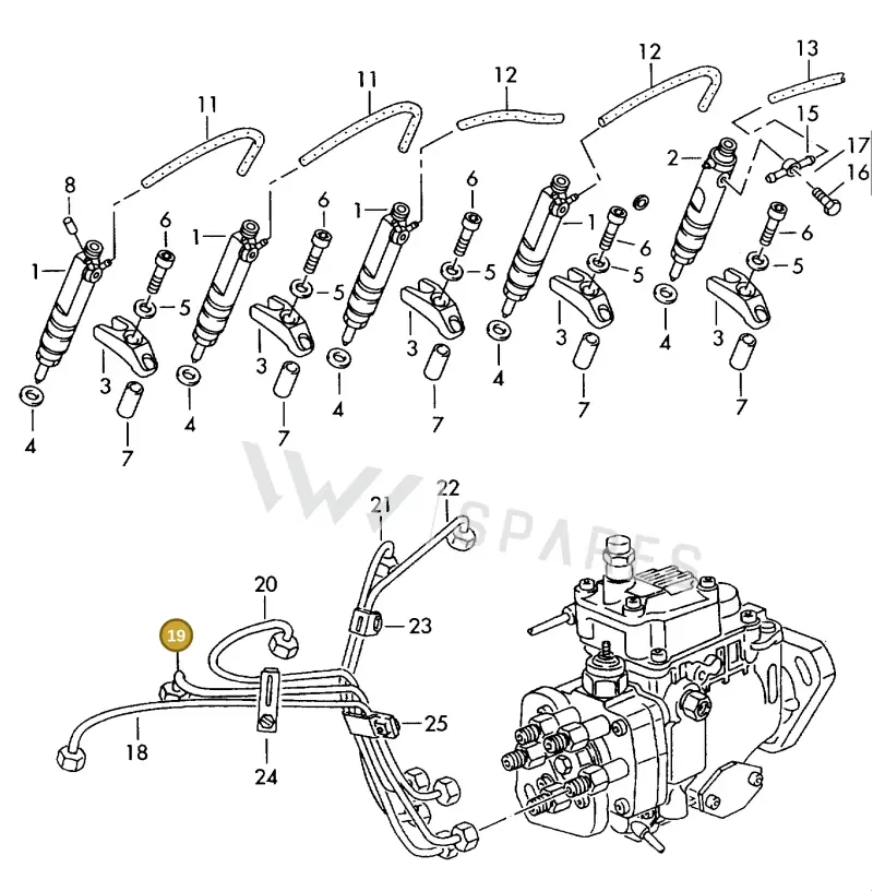 074130302E — Volkswagen MARINE-MOTOR           02> (2002-) diagram 277130700, position 19
