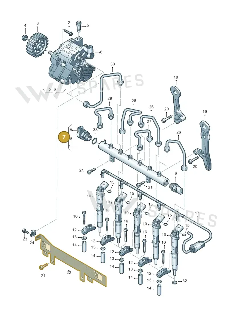 076130093C — Volkswagen Crafter 35 panel (2011-2016) diagram 483130400, position 7